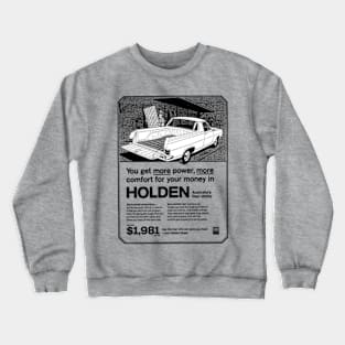 HOLDEN UTE - advert Crewneck Sweatshirt